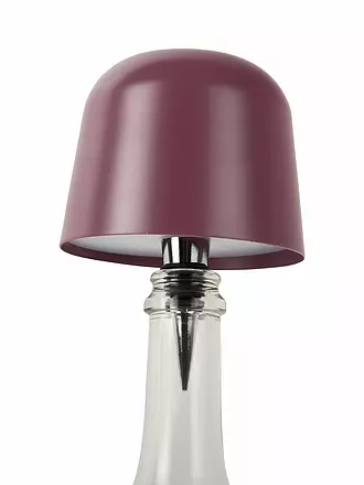 LEITMOTIV | LED Flaschenlampe CONE HAT Dark Mauve | 